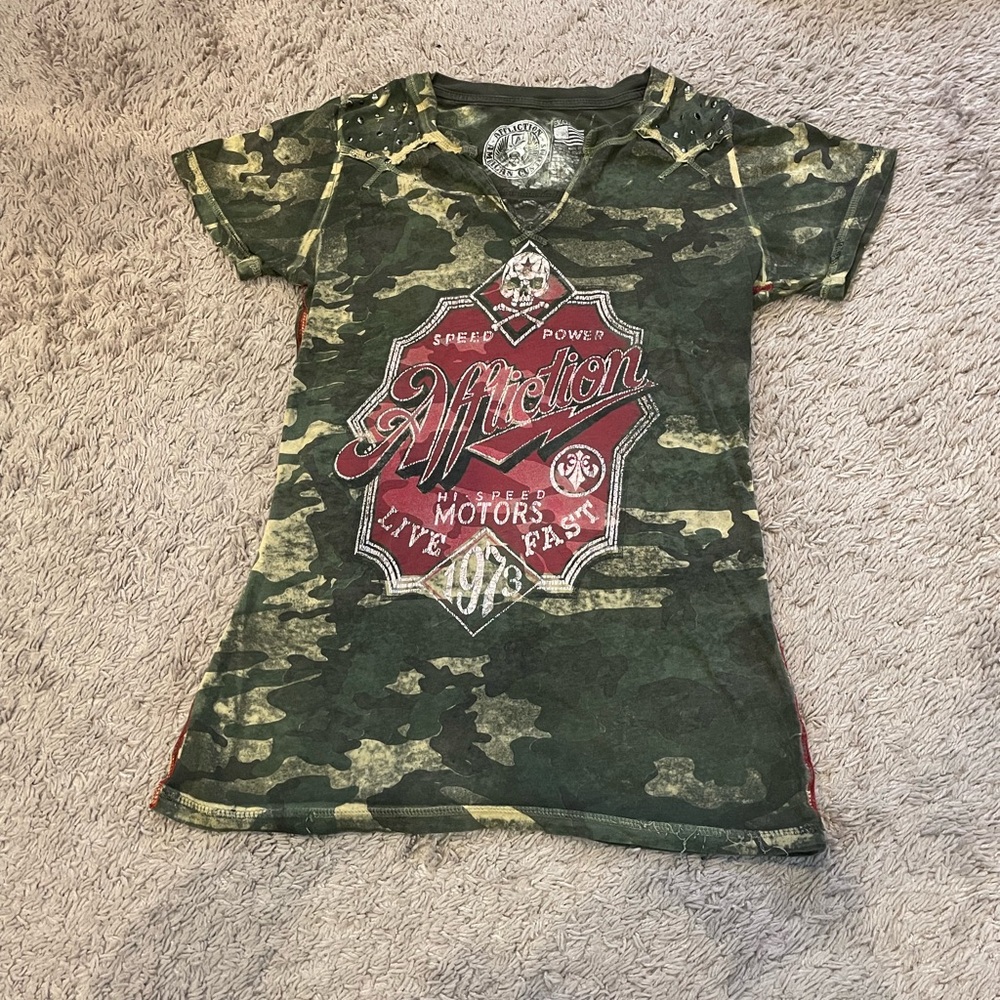 Vintage Women's cut Affliction tee